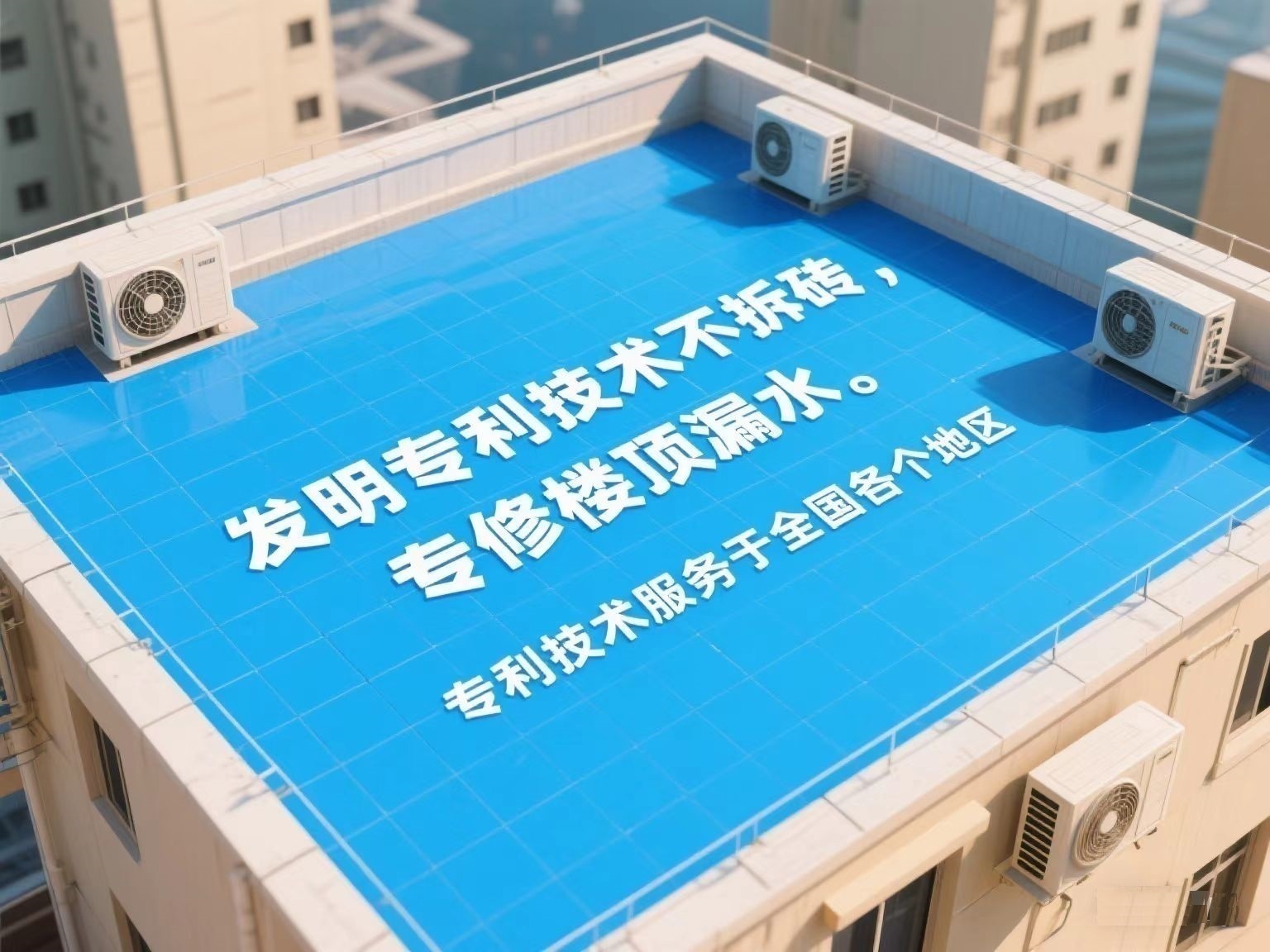 專利技術專修樓頂漏水